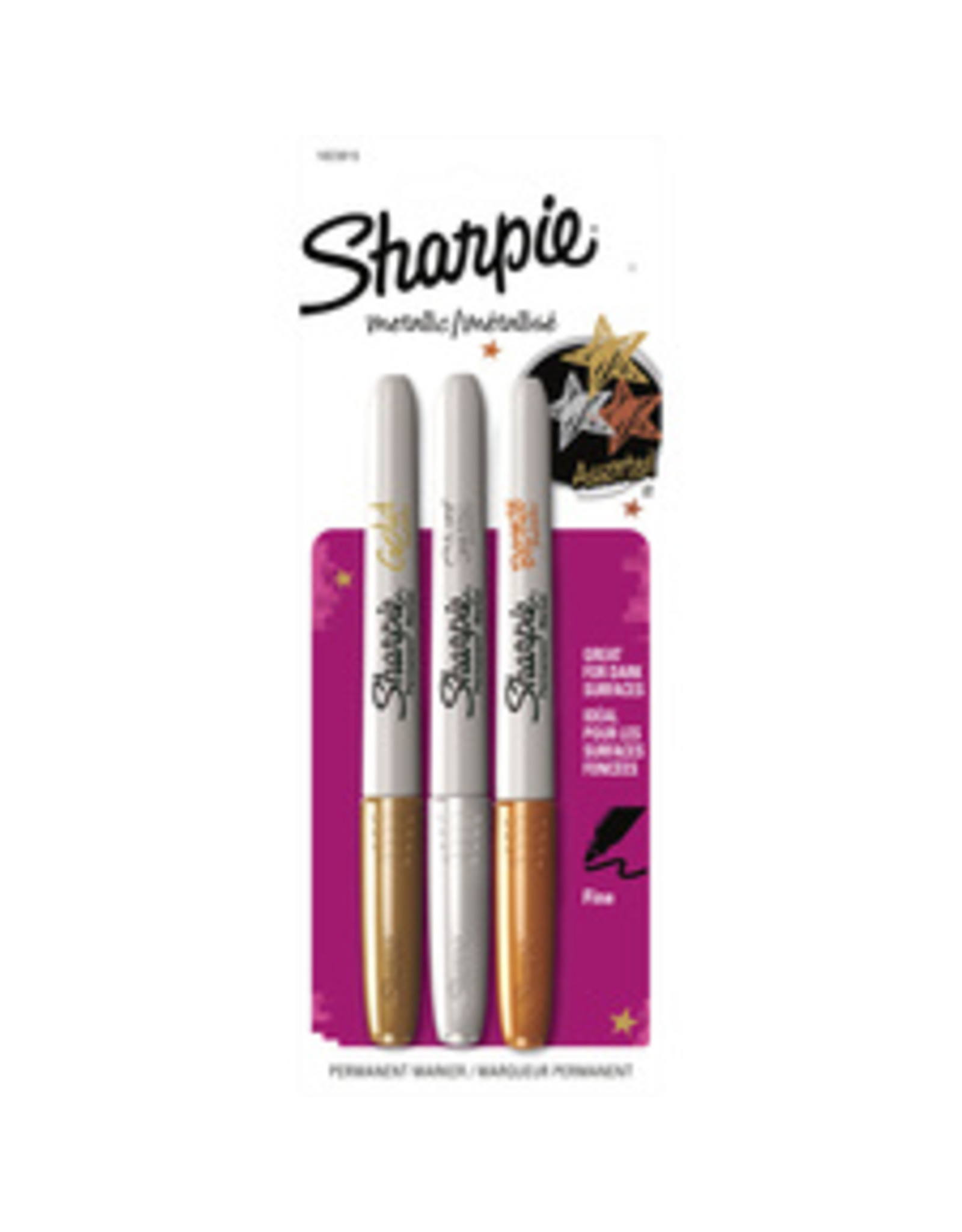 MARKER SHARPIE METALLIC *3/SET