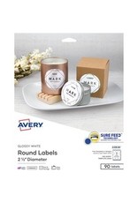 LABEL,2.5'' RND,GLOSSY