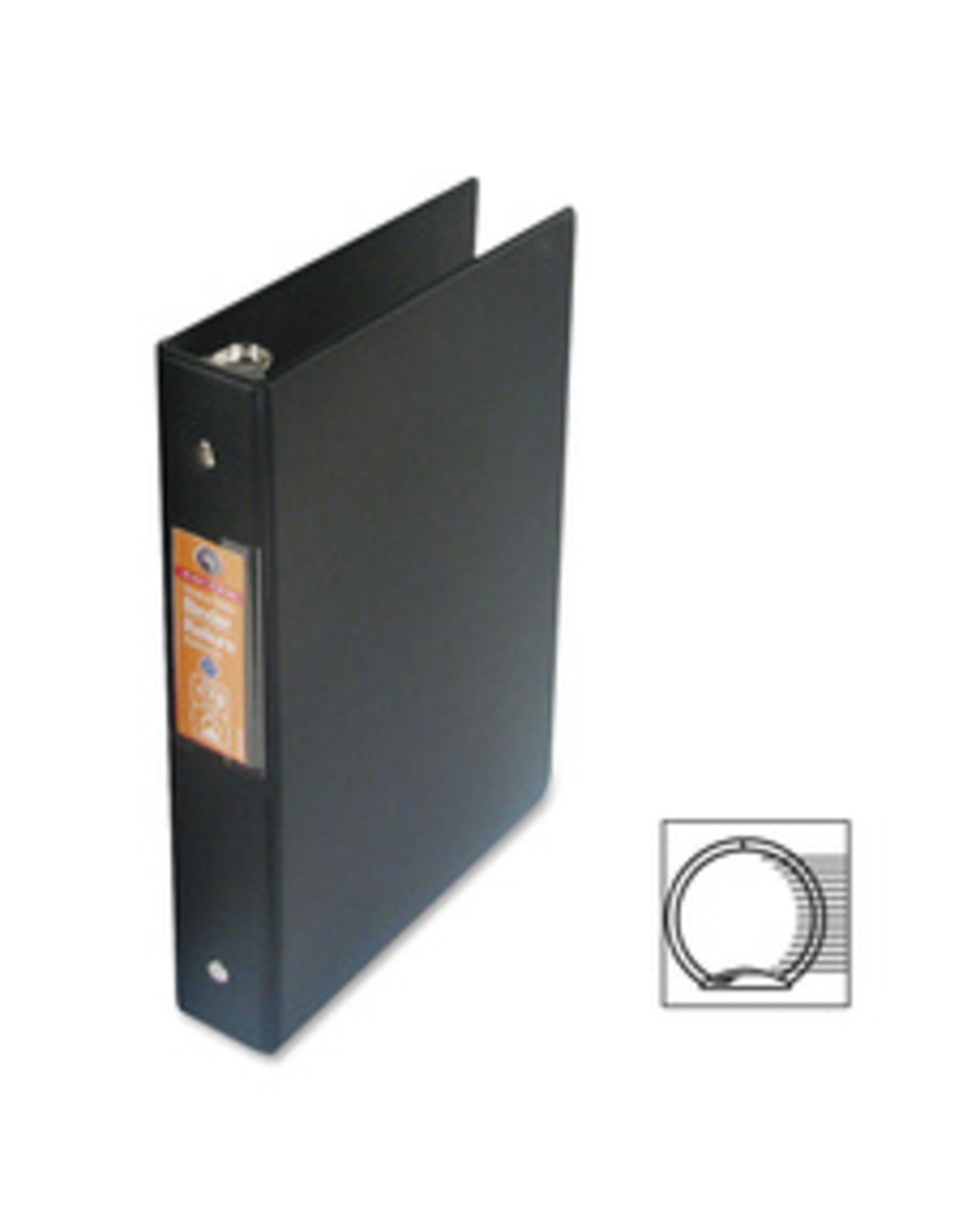 BINDER R-RING 8.5x5.5 1''*BLACK