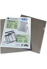 POLY VIEW FLDR LTR*SMOKE*10/PK