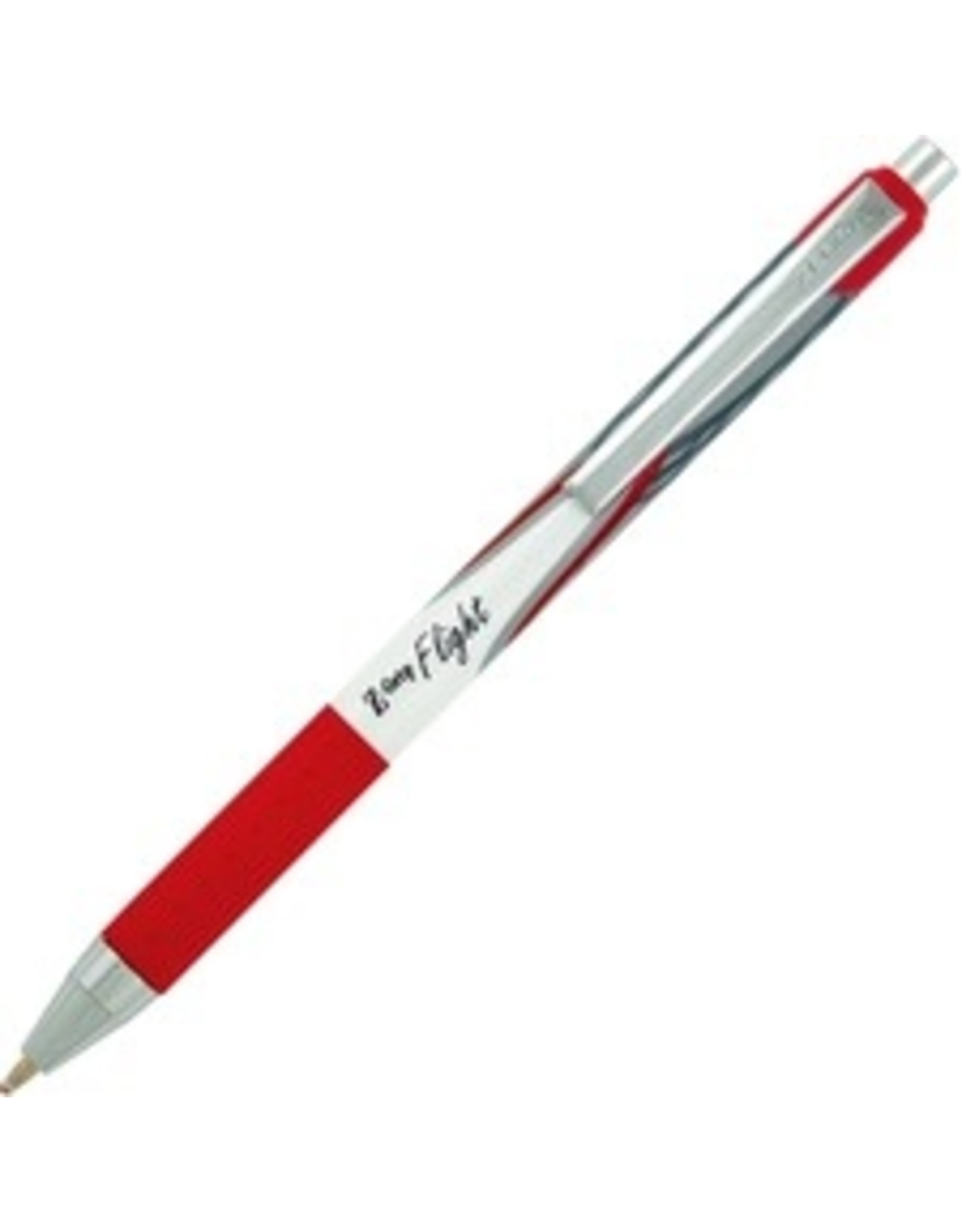 PEN Z-GRIP FLIGHT RETRC *RED