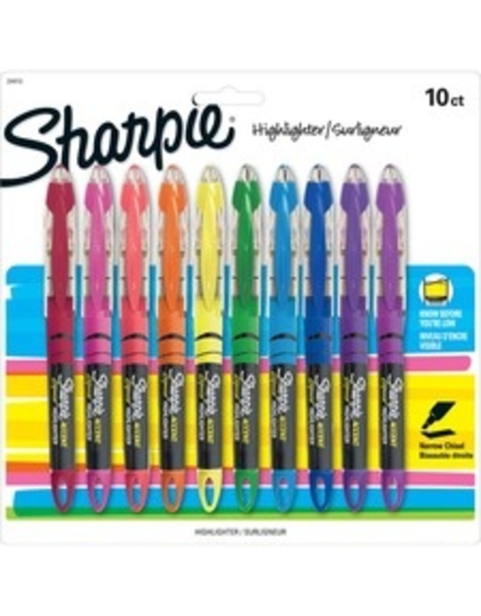 HIGHLIGHTR SHARP LIQ AST 10/ST