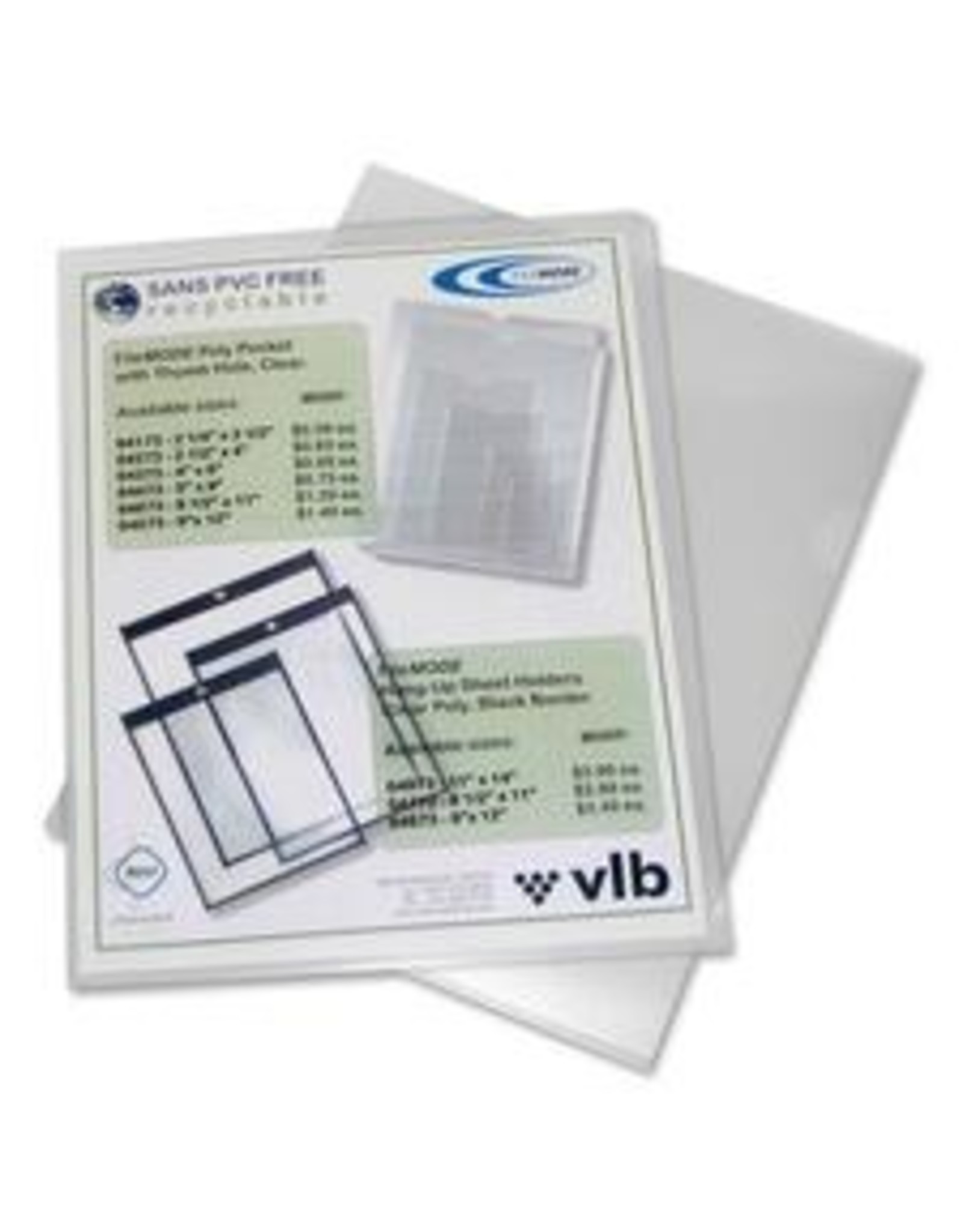 POLY VIEW FLDR LTR*CLEAR*10/PK