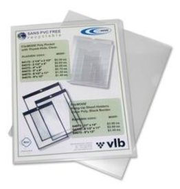 POLY VIEW FLDR LTR*CLEAR*10/PK