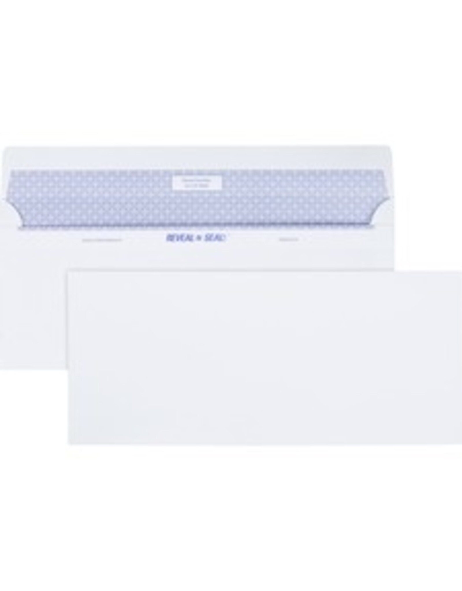ENV REVEAL/SEAL WHT SIDE SEAM