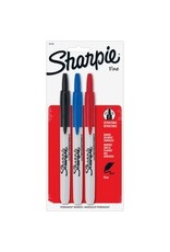 MRKR SHARPIE RETRC FINE *3/SET