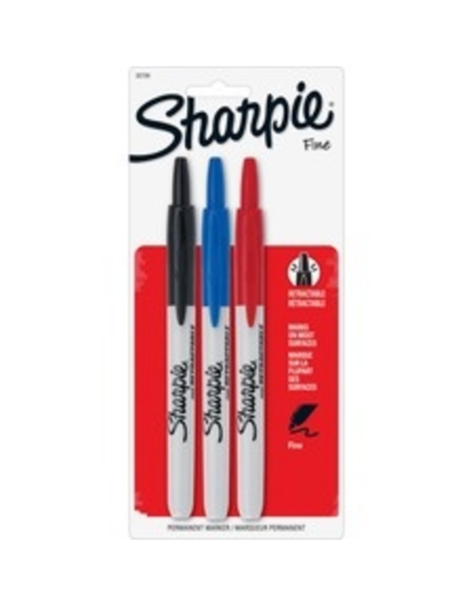 MRKR SHARPIE RETRC FINE *3/SET