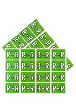 FILE LABEL* R - LT.GRN *240/PK