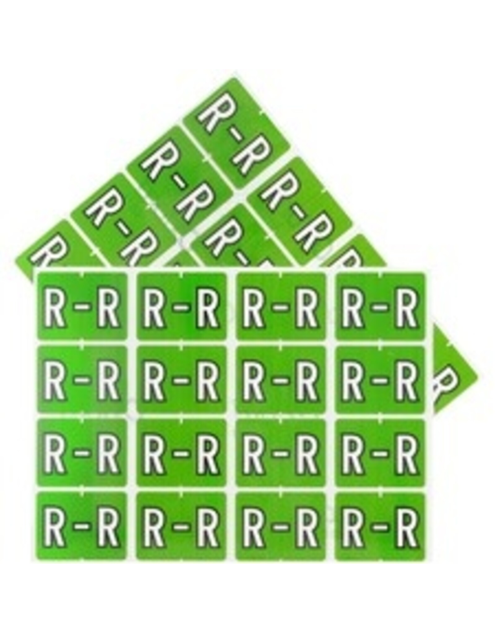 FILE LABEL* R - LT.GRN *240/PK