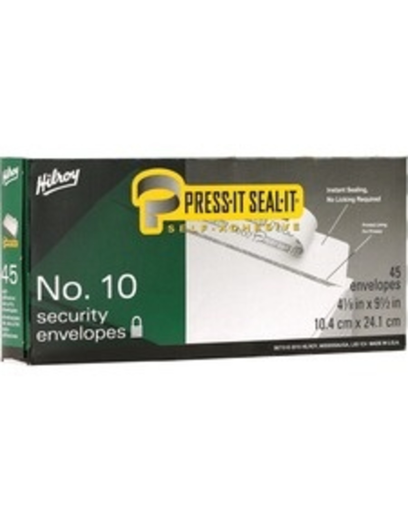 ENV, SELF ADHSV #10 SECUR*45bx