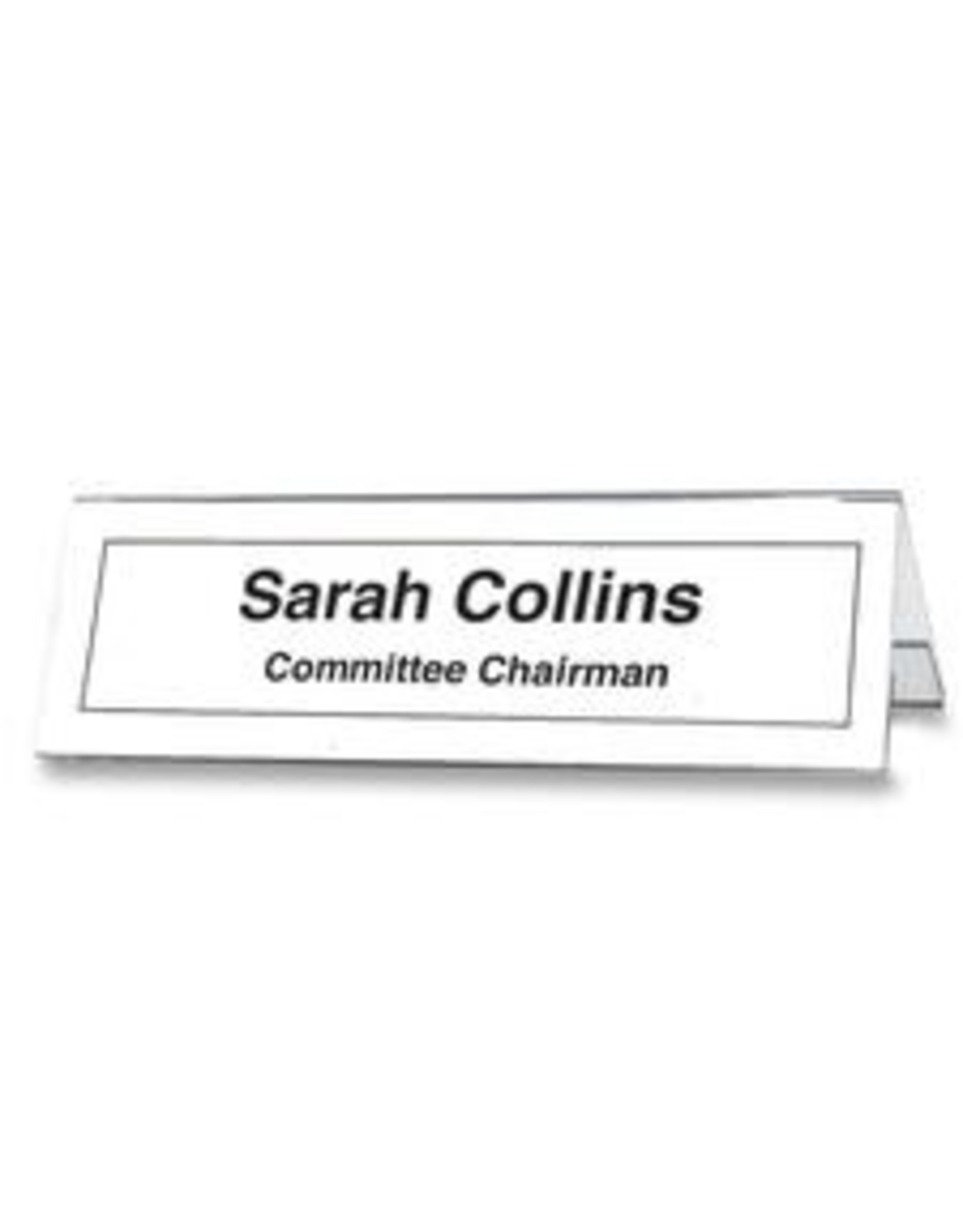 DESKTOP NAME HOLDR TENT STYLE