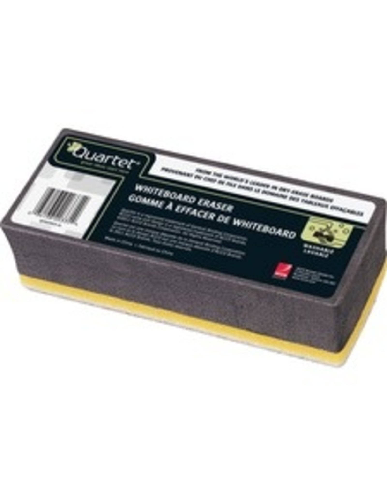 ERASER MARKER BOARD BLK/YLW