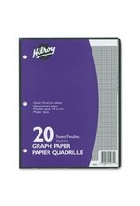 LOOSELEAF, MTRC 1SD QUAD 20sht