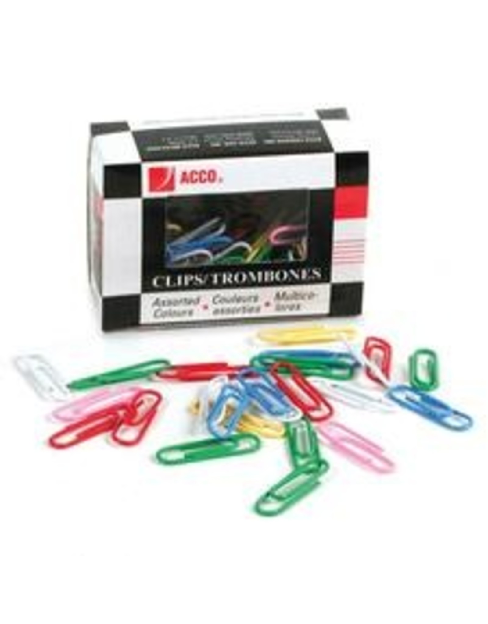 PAPER CLIP, PVC #1*ASST *5C/BX