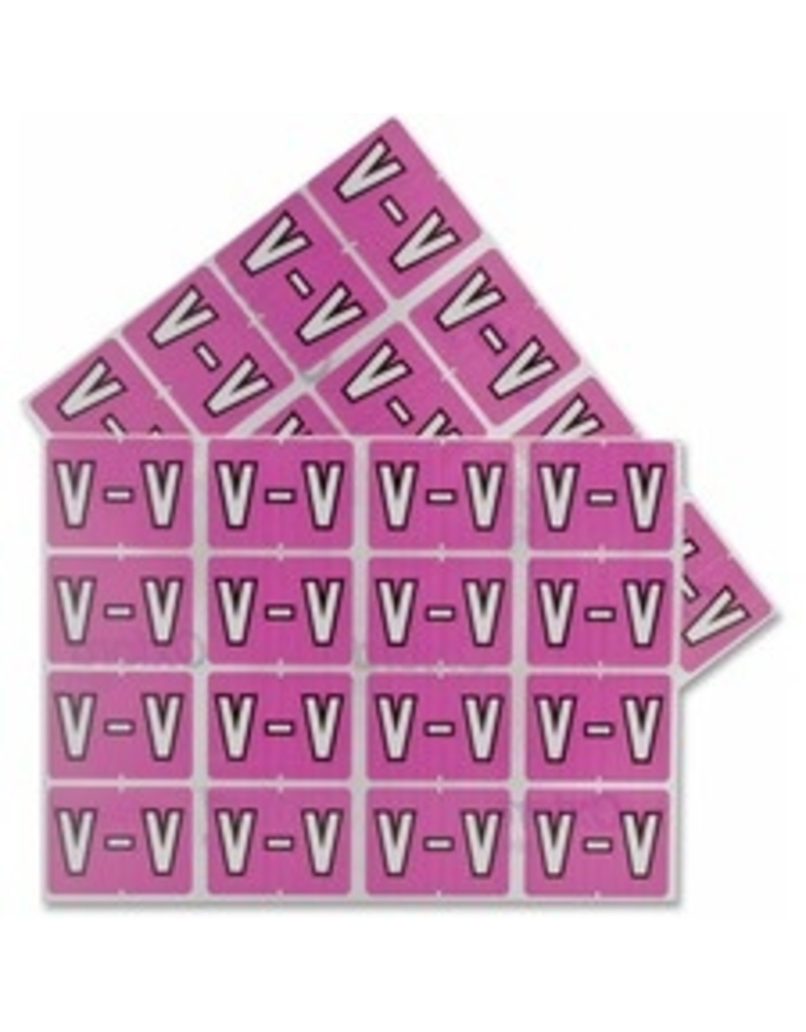 FILE LABEL* V - LILAC  *240/PK