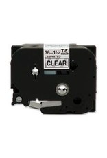 TAPE LAM.PTOUCH,36mm*BLK/CLEAR
