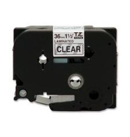 TAPE LAM.PTOUCH,36mm*BLK/CLEAR