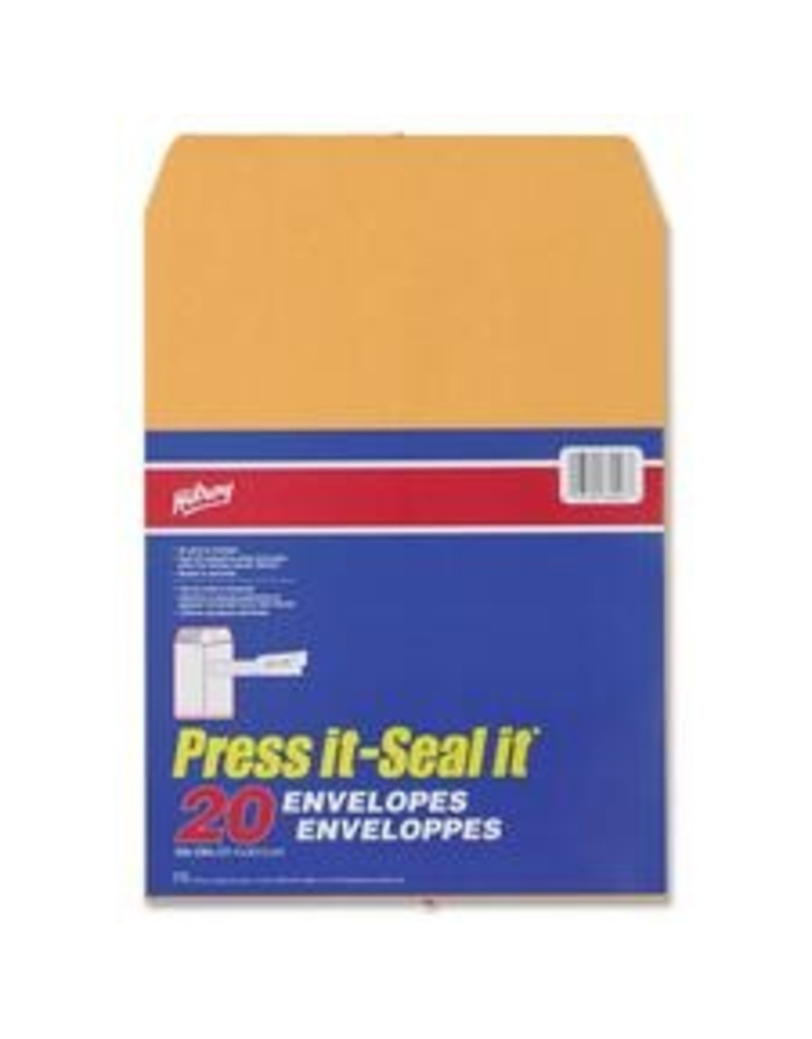 ENV, KRAFT S/ADHSV 10x13*20/PK