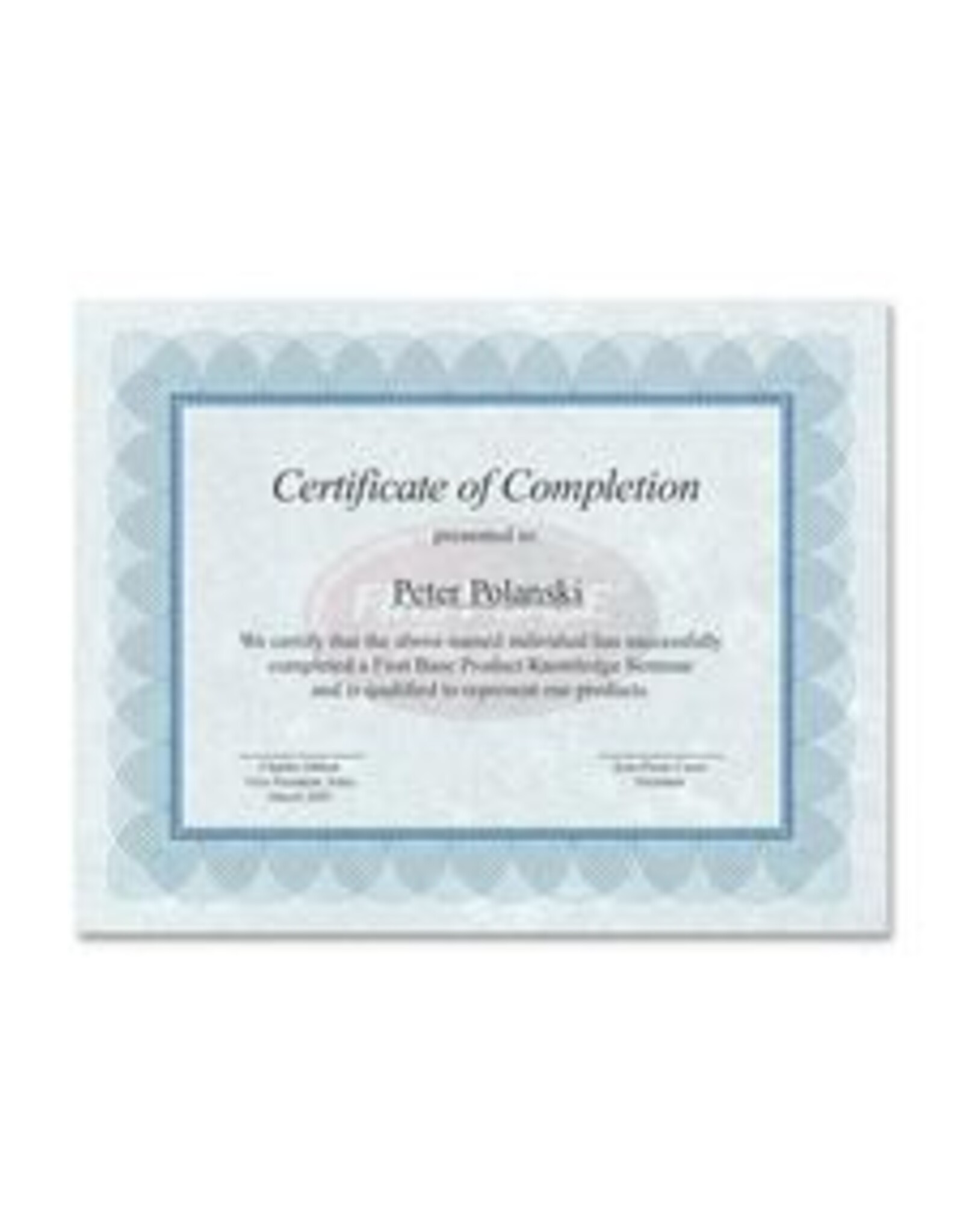 CERT*ST.JAMES REGENT BLUE*25pk