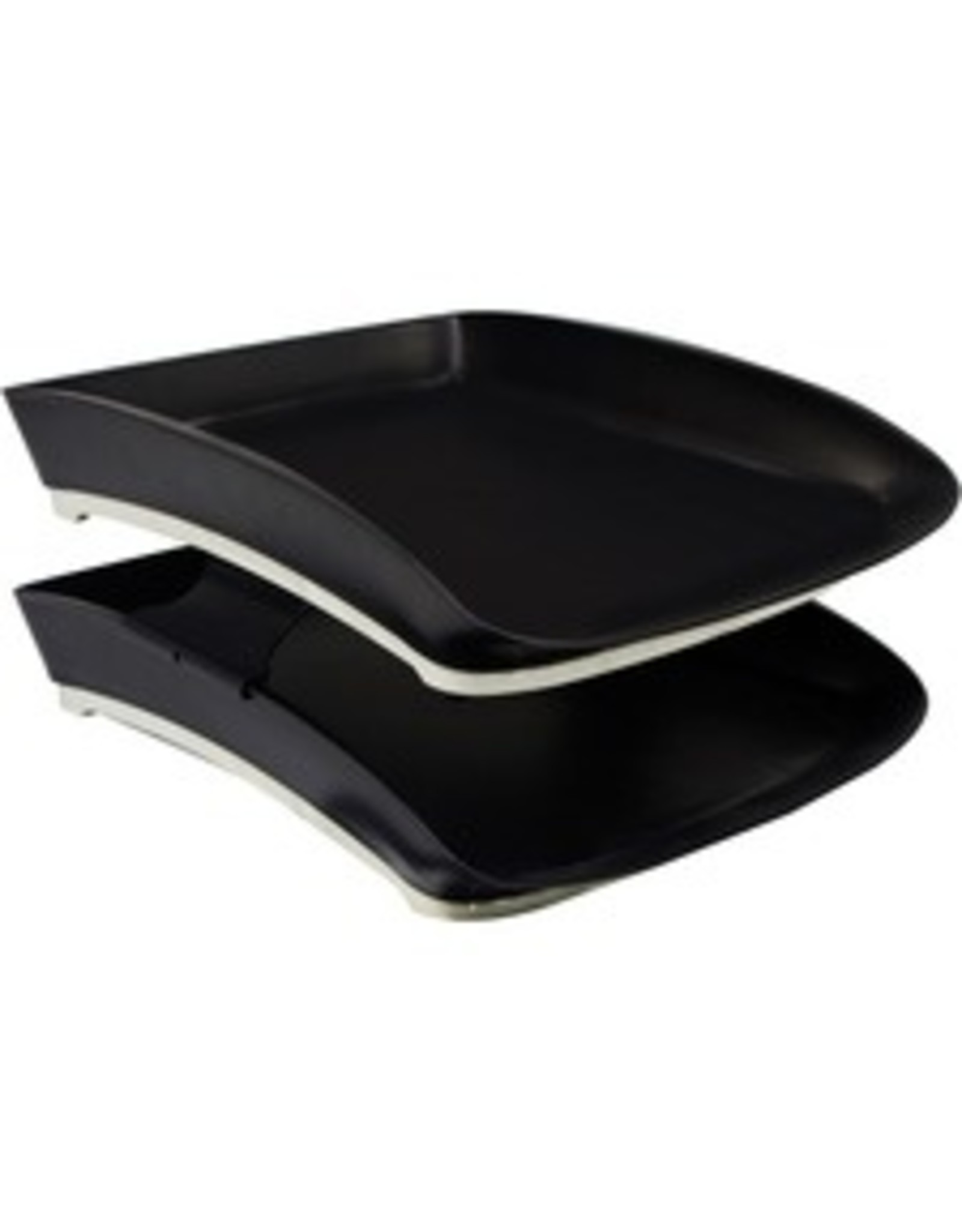 TRAY LTR RECYC ICE BLACK*2/ST