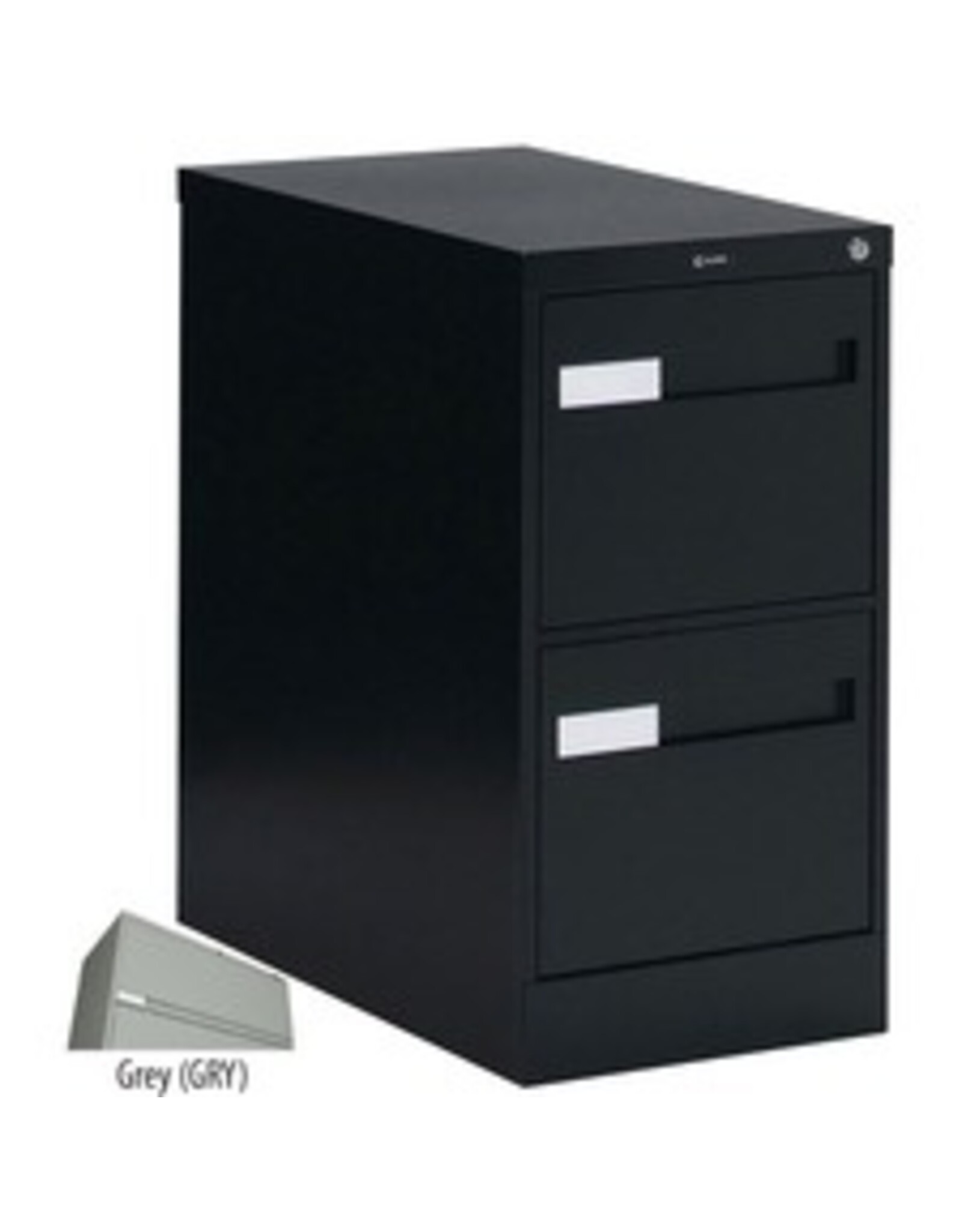 VERT.FILE 2-DRAWER LGL GREY
