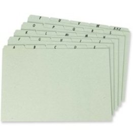 FILE GUIDE LGL PLAIN A-Z*25/ST