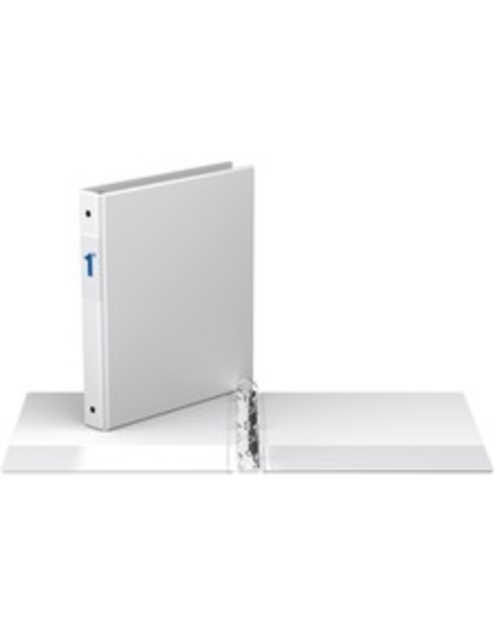 BINDER R-RING 1'' COMMERC*WHITE