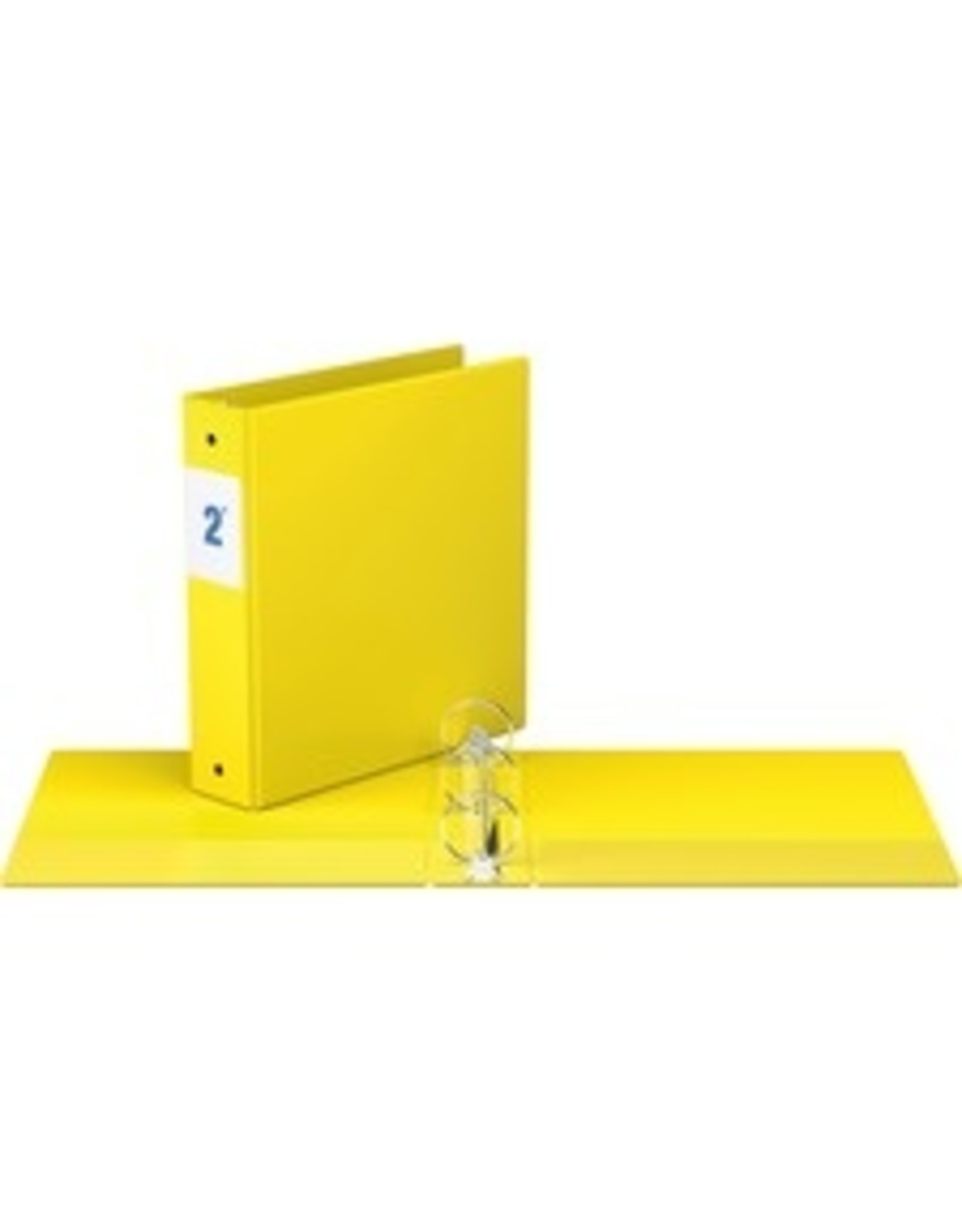 BINDER R-RING 2'' COMMERC*YELLW
