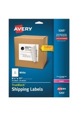 LASER LABEL 8.5x11 AL150*25/PK