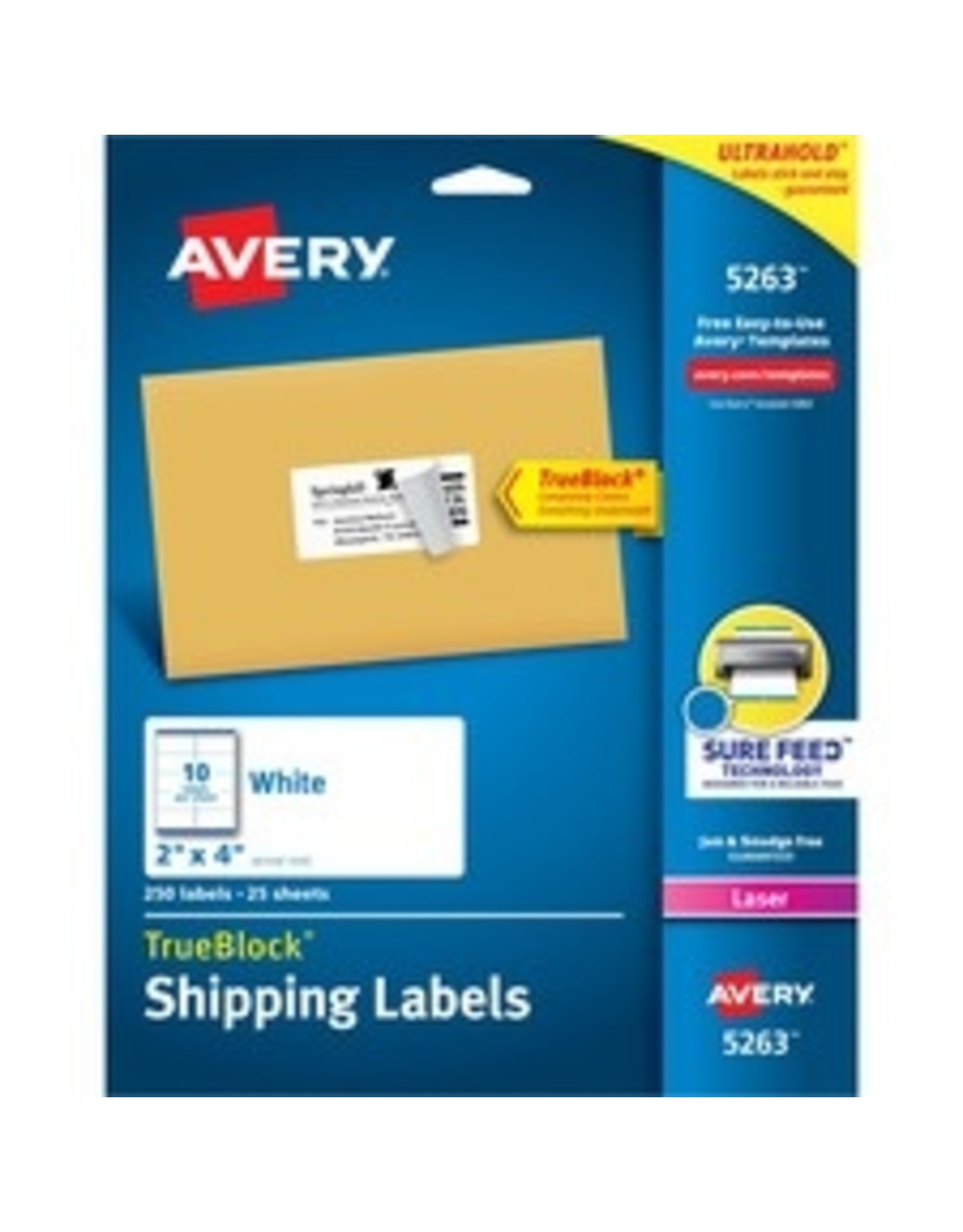 LASER LABEL 4x2    AL130*250pk
