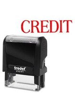 S-PRINTY STAMP LRG*CREDIT(RED)