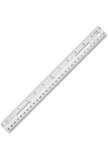 RULER,12'',PLASTIC