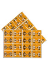 FILE LABEL* O - LT.ORNG*240/PK