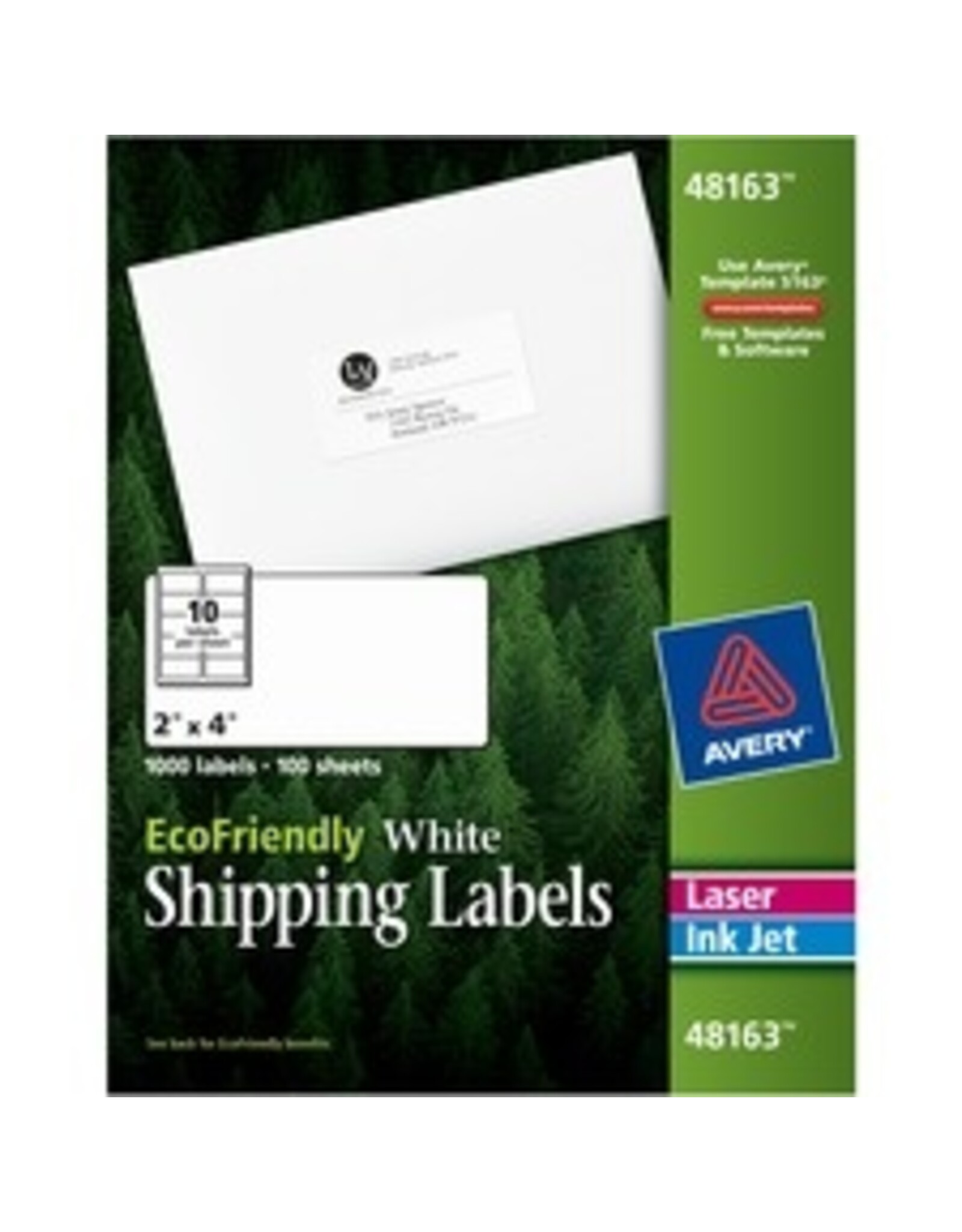 LABEL LSR/INKJ ECO 2x4