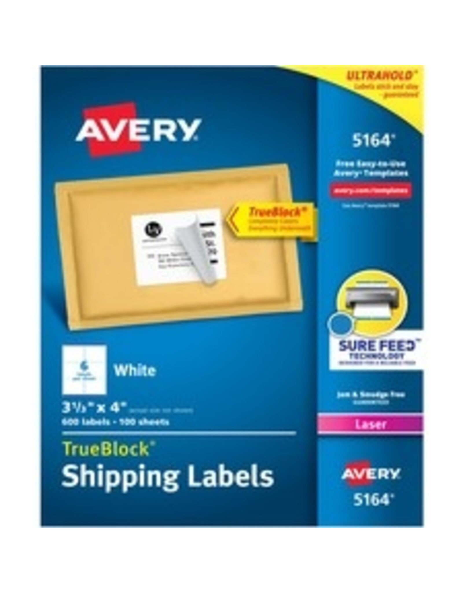 LASER LABEL 4x3.33 AL140*6C/BX