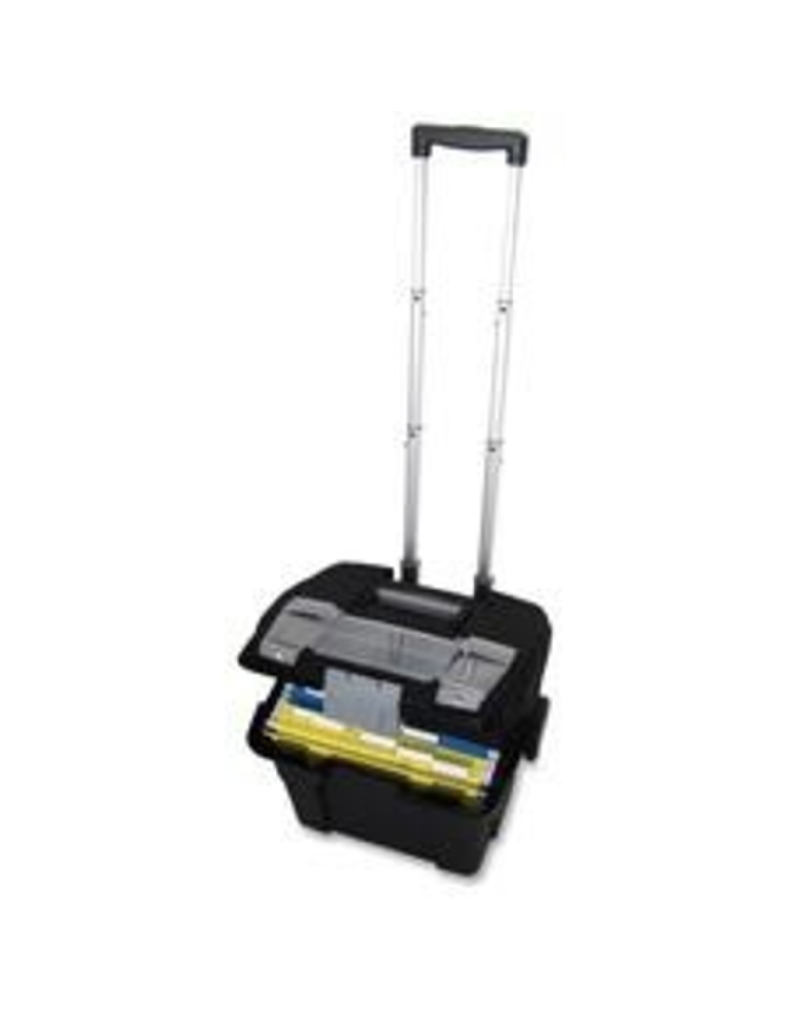 FILE CART ON WHEELS PREM*BLACK