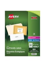 LABEL ECO-FRIEND 1.75x.5*8C/PK