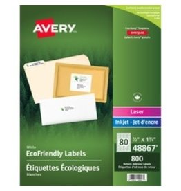 LABEL ECO-FRIEND 1.75x.5*8C/PK