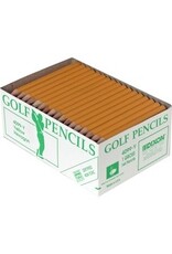 GOLF PENCIL, YELLOW 3.5''*144bx