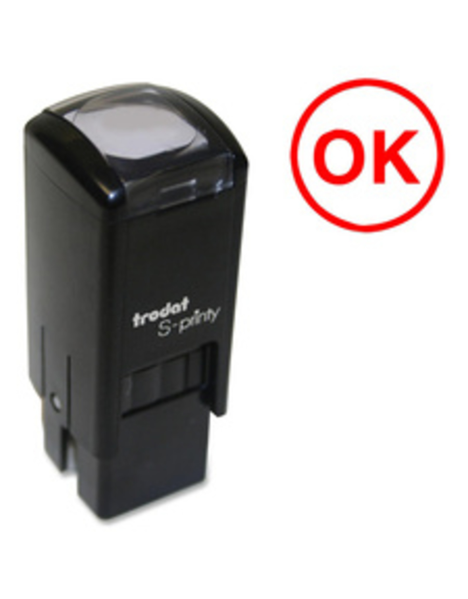 S-PRINTY STAMP SML*O.K. (RED)