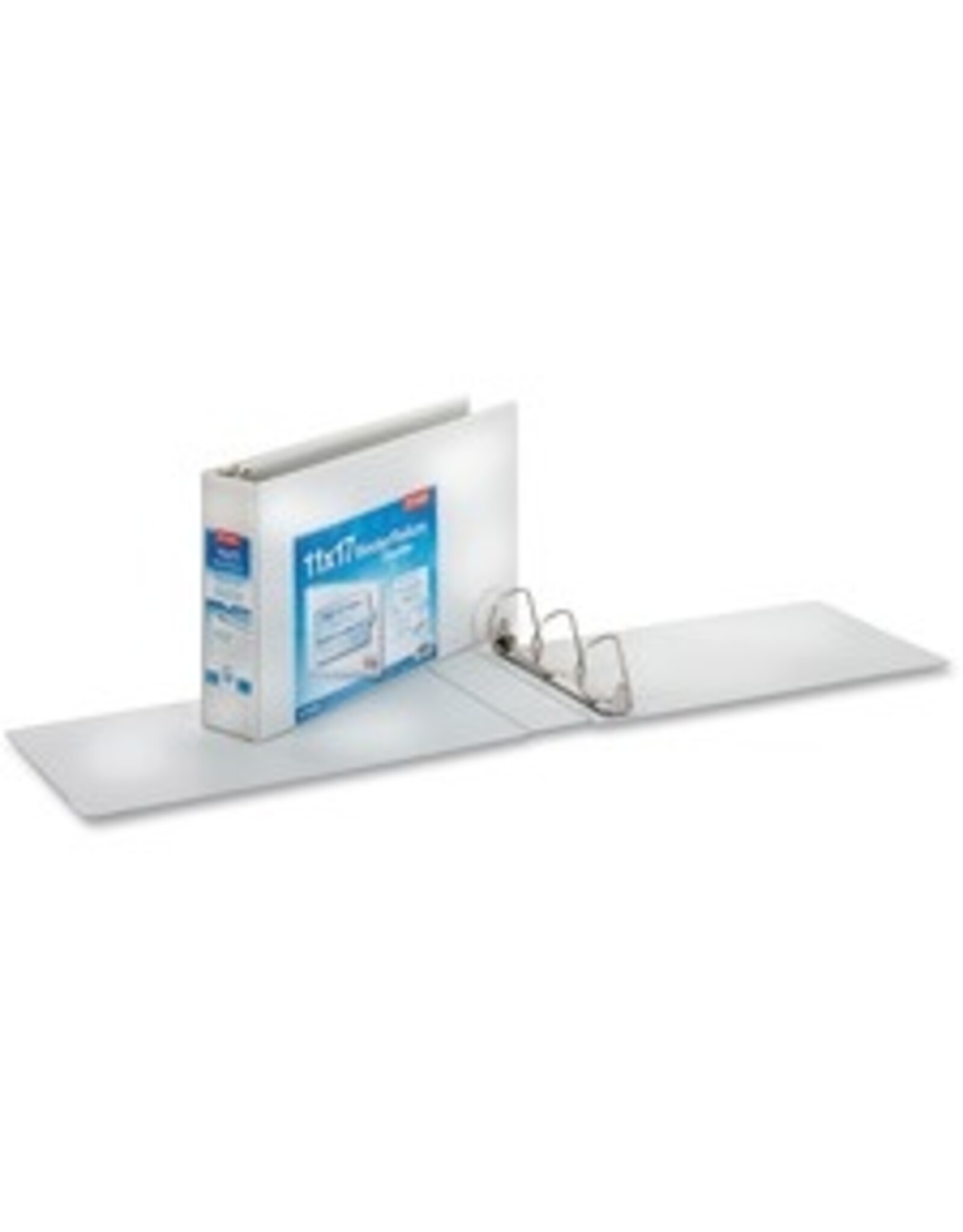 BNDR CLEARVUE 11x17 D-R 3''WHTE