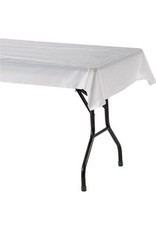 TABLECVR, PLSTC 40''x300'RL*WHT