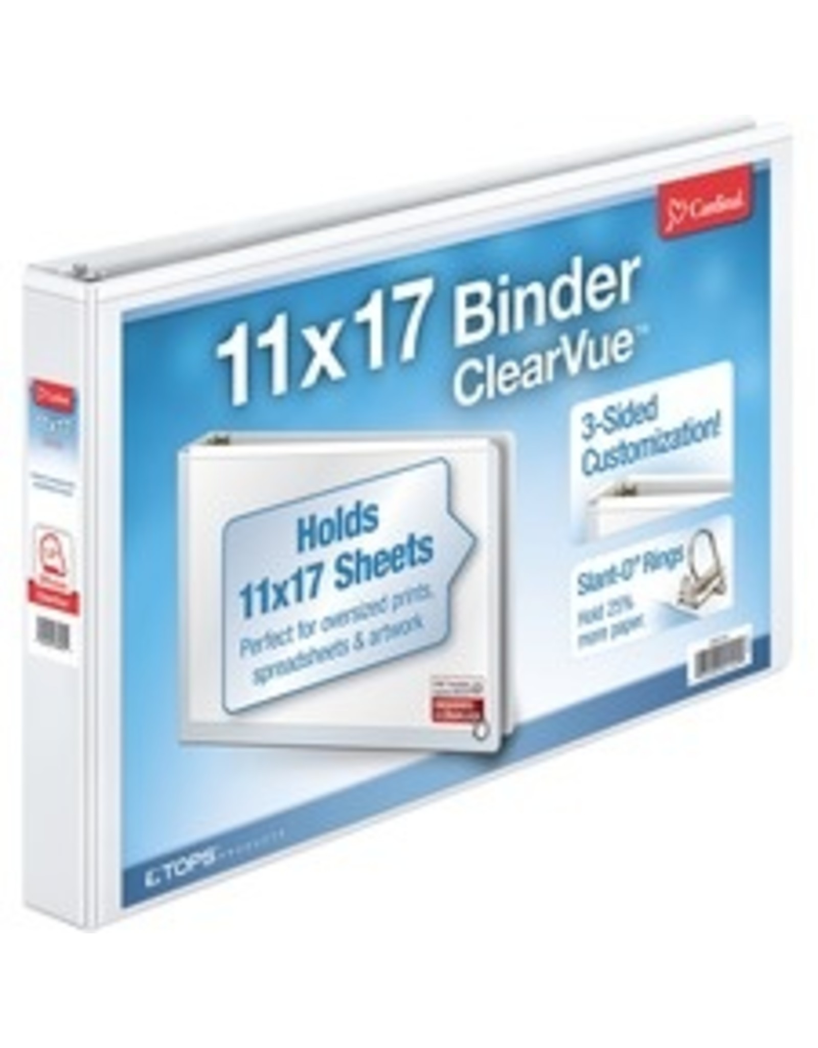 BNDR CLEARVUE 11x17 D-R 1.5''WT