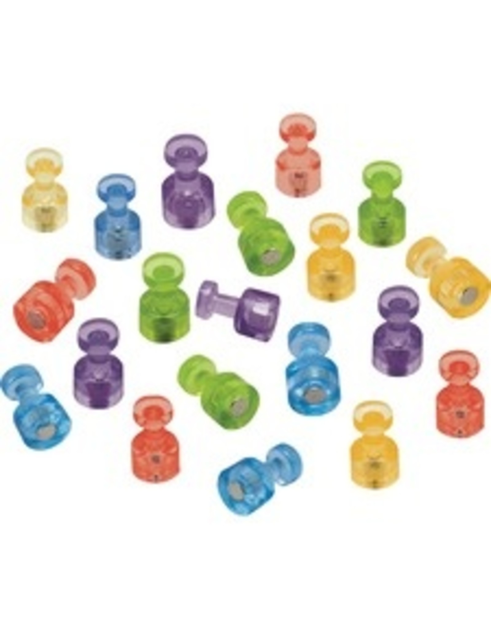 MAGNETIC PINS 1.5''D ASST*20/PK