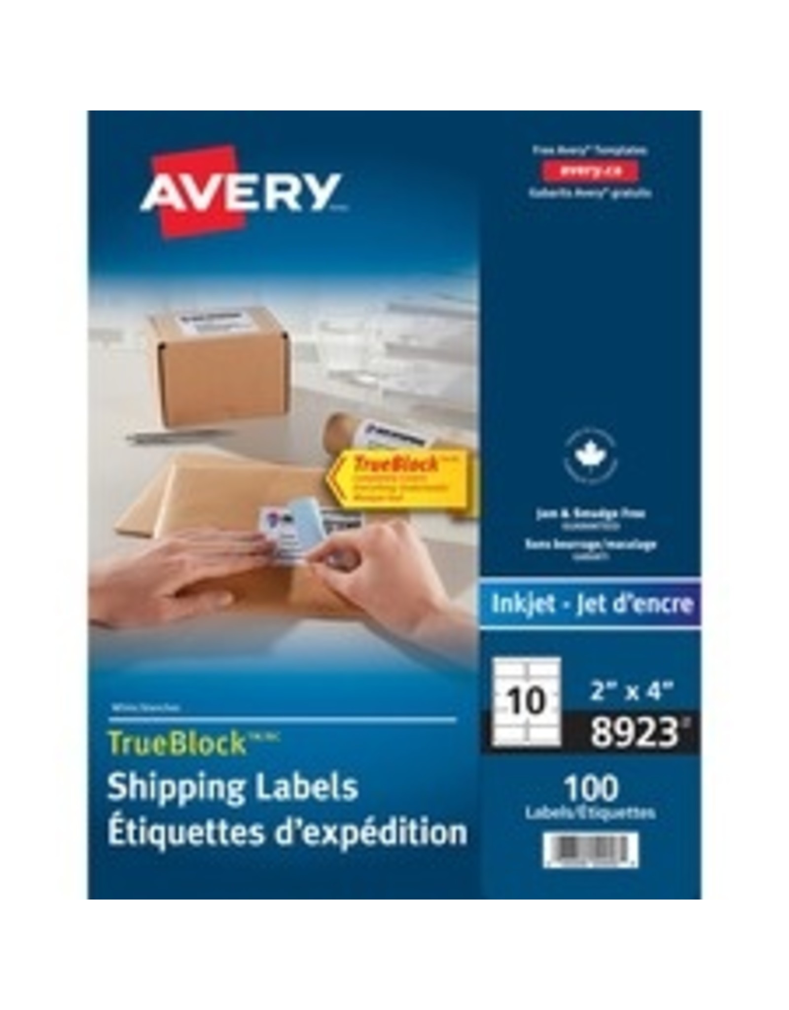 INKJET ADD.LABEL 4x2   *100/PK