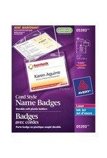 LASER NAME TAG CORD 4x3 *50/BX
