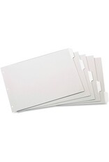 INDEX WRITE/ERASE 11x17 5-TAB