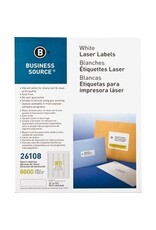 LABEL LASER .5x1.75 WHTE*8M/PK