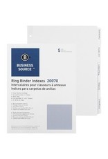 INDEX,3-RNG,5TAB,100ST,WE