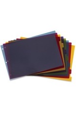 POLY 11X17 8-TAB INDEX DIV